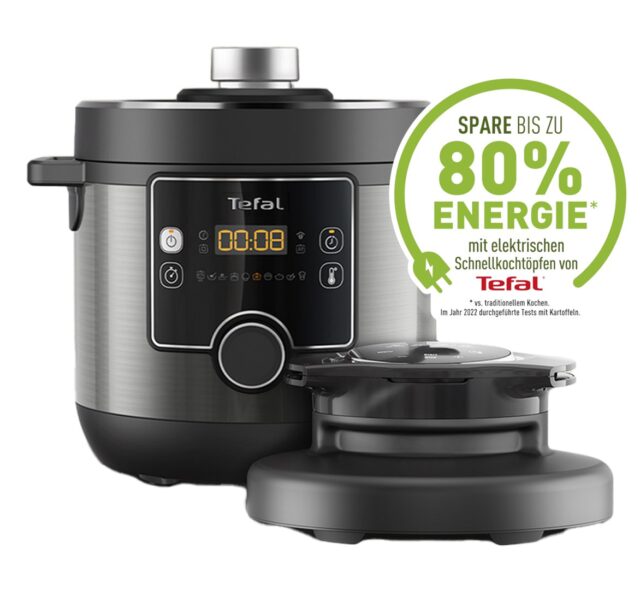 Tefal Turbo Cuisine & Fry CY7788 7.6 L Black 1200 W - imagine 2