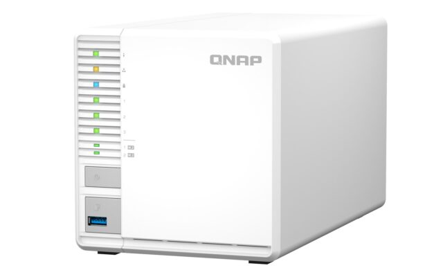 QNAP TS-364 NAS Tower Ethernet LAN White N5095 - imagine 5