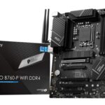 MSI PRO B760-P WIFI DDR4 motherboard LGA 1700 ATX
