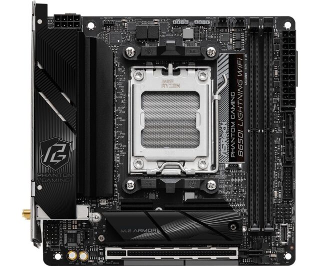 Asrock B650I LIGHTNING WIFI motherboard - imagine 3