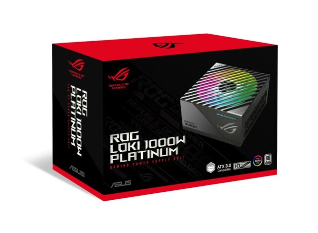 ASUS ROG Loki SFX-L 1000W Platinum power supply unit 24-pin ATX Black  Silver - imagine 7