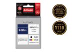Activejet AH-M650RX Ink (replacement for HP 650 CZ101AE/CZ102AE; Premium; 1 x 20 ml  1 x 21 ml; 1110 pages  black  color) - imagine 2