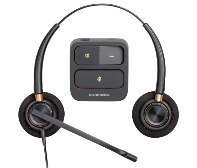 HP Poly EncorePro 520 Binaural Headset +Quick Disconnect - imagine 4