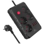 MACLEAN POWER STRIP  4-SOCKET EXTENSION MCE393 B