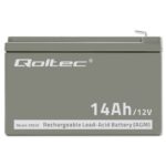 Qoltec 53045 AGM battery | 12V | 14Ah - imagine 5