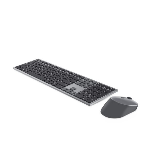 DELL KM7321W keyboard RF Wireless + Bluetooth QWERTY US International Grey  Titanium - imagine 4