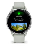 Garmin Venu 3S 3.05 cm (1.2 ) AMOLED 41 mm Digital 390 x 390 pixels Touchscreen Grey  Silver Wi-Fi GPS (satellite) - imagine 4