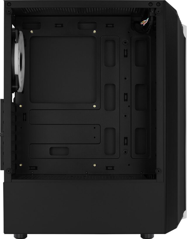 Computer case Aerocool Bionic Midi Tower Black - imagine 5