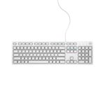 DELL KB216 keyboard USB QWERTY US International White