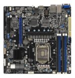 ASUS P12R-M Intel C252 LGA 1200 (Socket H5) micro ATX server motherboard