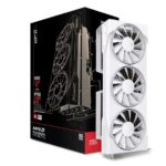 Graphics card. XFX Swift RX 9070 White 3-FAN GAM E 16G