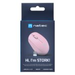 NATEC STORK mouse Home Ambidextrous RF Wireless + USB Type-A Optical 1600 DPI - imagine 8