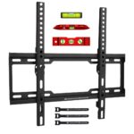 Maclean TV MC-412 Wall Mount Bracket 32 -70  VESA 400x400 45kg Tilting Universal Adjustable Spirit Level Mounting Accessories - imagine 9