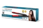 Esperanza EBP004 hair styling tool Straightening iron Black Red 35 W - imagine 3