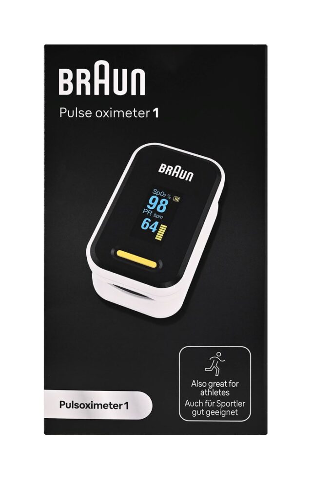 Braun YK-81CEU pulse oximeter Black  Stainless steel - imagine 10