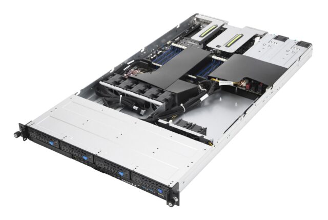 ASUS RS500A-E11-RS4U/4NVME(800W) Socket SP3 Rack (1U) Black - imagine 5