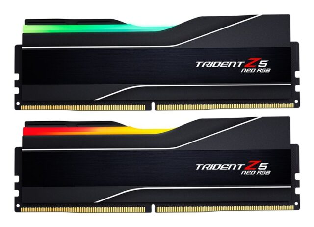 G.Skill Trident Z5 Neo RGB F5-6000J3244G64GX4-TZ5NR memory module 256 GB 4 x 64 GB DDR5 6000 MT/s - imagine 4