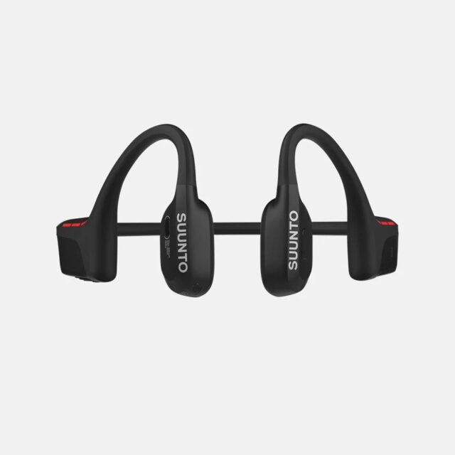 Suunto Wing 2 Black wireless bone conduction headphones with power bank - imagine 3