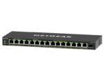 NETGEAR GS316EP-100PES network switch Managed Gigabit Ethernet (10/100/1000) Power over Ethernet (PoE) Black - imagine 3
