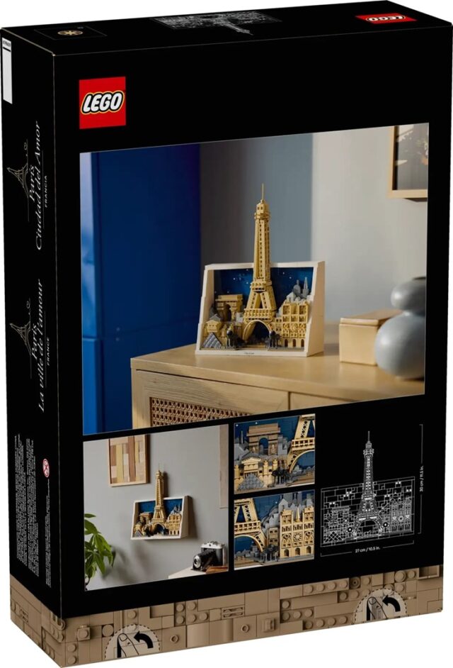 LEGO ARCHITECTURE 21064 Paris – City of Love - imagine 2