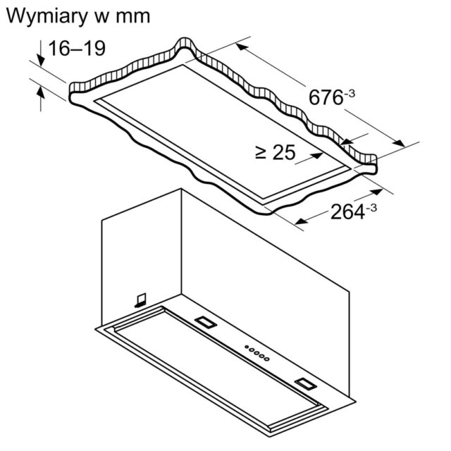 Bosch Serie 8 DLN78PC60 Built-in cooker hood Class A++ Black - imagine 9