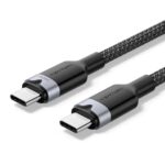 Kabel USB-C do USB-C 2.0 PD 3.1 Vention 5A 240W 1m czarny