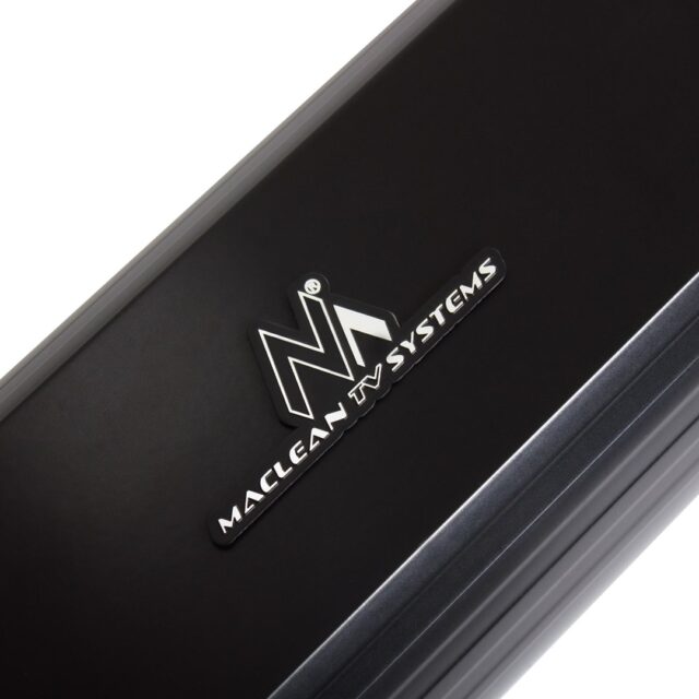 Maclean portable projection screen  compact  floor  66   16:9  MC-210 - imagine 9