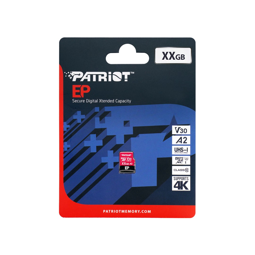 cps-8c55ad36fd42a05d2d0c5ccf5483b75a-2026-01-14-22-15-20 Patriot Memory EP A2 memory card 512 GB MicroSDXC V30 U3 Class 10 (PEF512GEP32MCX) - imagine 1