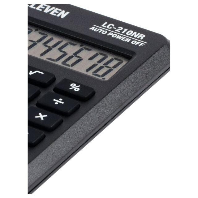 Eleven LC-210NR pocket calculator - imagine 4