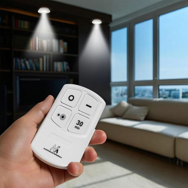 Maclean Energy MCE165 Remote Control LED Lamps Set  AAA Battieries  6 Pieces in Set - imagine 17