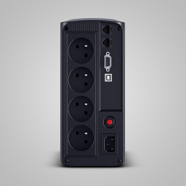 CyberPower Tracer III VP1000ELCD-FR uninterruptible power supply (UPS) Line-Interactive 1 kVA 550 W 4 AC outlet(s) - imagine 3