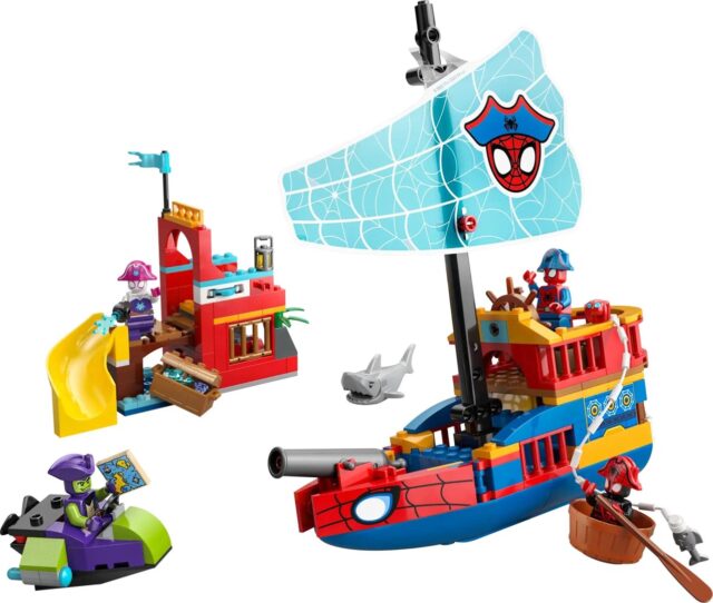 LEGO MARVEL 11208 Team Spidey Pirate Ship - imagine 3