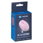 NATEC STORK mouse Home Ambidextrous RF Wireless + USB Type-A Optical 1600 DPI - imagine 7