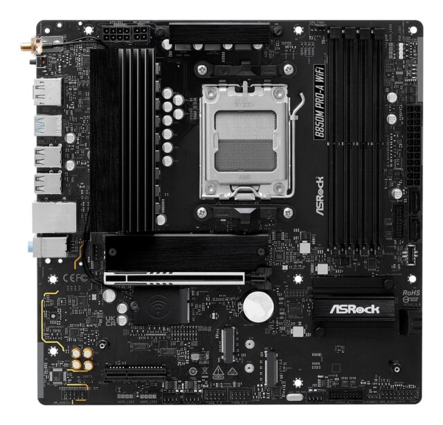 Asrock B850M Pro-A WiFi AMD B850 Socket AM5 micro ATX - imagine 3