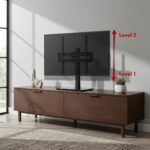 Maclean universal TV stand  for RTV cabinet  stand  max. 35 kg  20 degree rotation  for 32-55  TV  MC-132