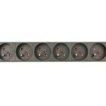 Gembird EG-PDU-014-FC14 power distribution unit (PDU) 8 AC outlet(s) 1U Black