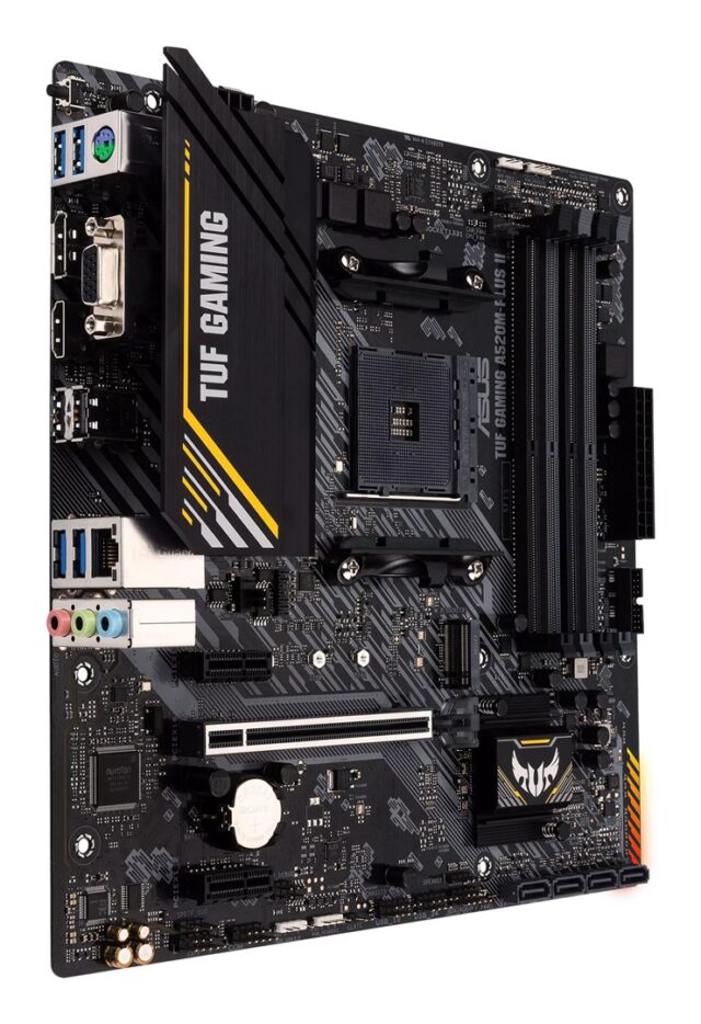 ASUS TUF GAMING A520M-PLUS II AMD A520 Socket AM4 micro ATX - imagine 3