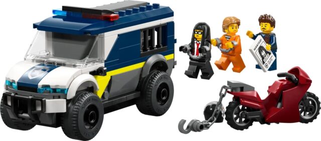 LEGO CITY 60479 Police Prisoner Transport Van - imagine 3