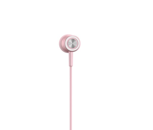 Havit E303P wired headphones pink - imagine 2