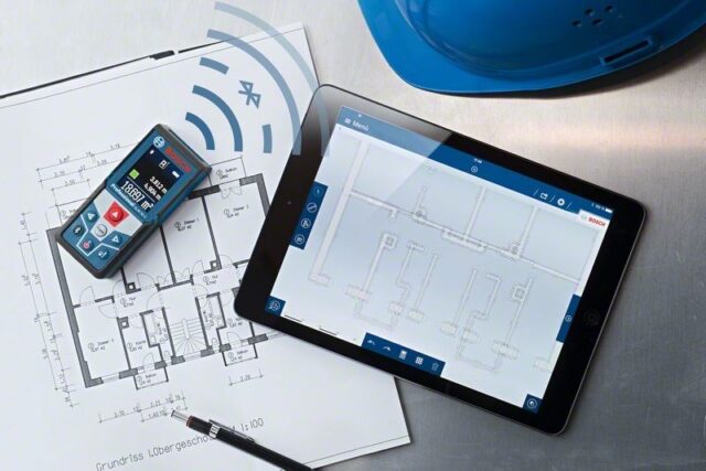 Bosch GLM 50 C Professional Laser distance meter Black  Blue 50 m - imagine 5