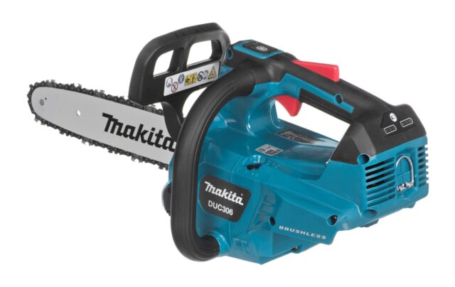 Makita DUC306ZB chainsaw Black  Blue - imagine 3