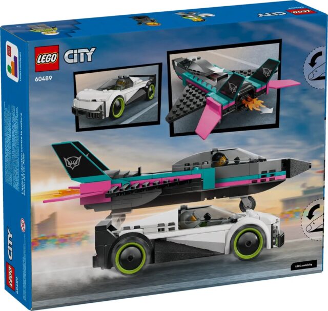 LEGO CITY 60489 Jet vs Car - imagine 2