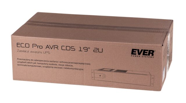 UPS EVER ECO Pro 1000 AVR CDS 19  2U (Rack; 1000VA) (W/EAVRRM-001K00/00) - imagine 8