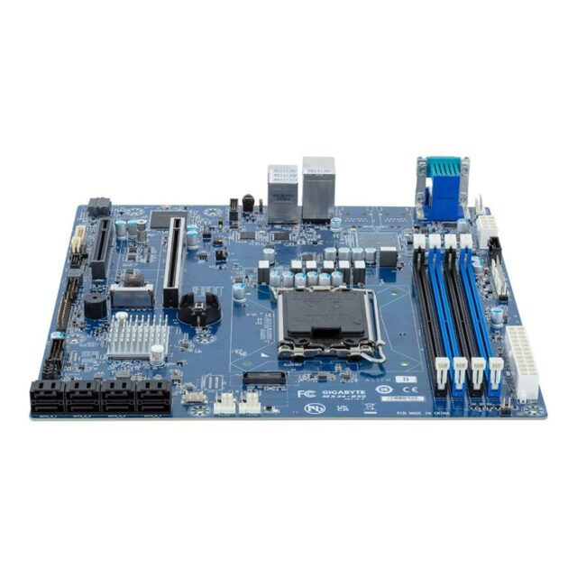 Motherboard - Gigabyte MX34-BS0 1x LGA 1700 Intel® Xeon® E-2400 / 6300 Intel® Pentium® Gold G7400 / G7400T Intel® C262 - imagine 4