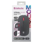 MOUSE DEFENDER VITRUAL MB-635 RF+BT SILENT 1600dpi 4P - imagine 5