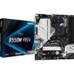Asrock B550M Pro4 Socket AM4 micro ATX AMD  B550
