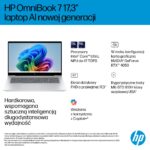 HP OmniBook 7 17-DC0073CL Ultra 7 258V 17.3 FHD Touch 32GB SSD1TB BT BLKB GeForce RTX 4050 6GB Win11 Silver (REPACK) 2Y - imagine 11