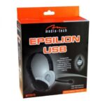 Media-Tech EPSILION USB MT3573 Headphones Wired Head-band Calls/Music Black - imagine 6