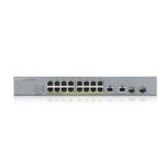 Zyxel GS1350-18HP-EU0101F network switch Managed L2 Gigabit Ethernet (10/100/1000) Power over Ethernet (PoE) Grey - imagine 4