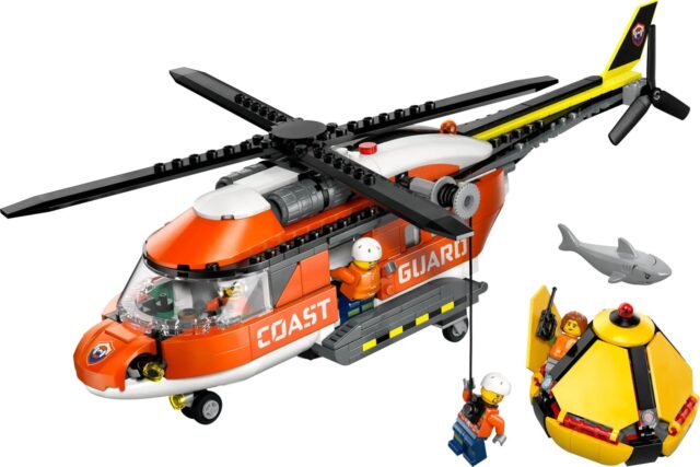 LEGO CITY 60503 Coast Guard Helicopter - imagine 3